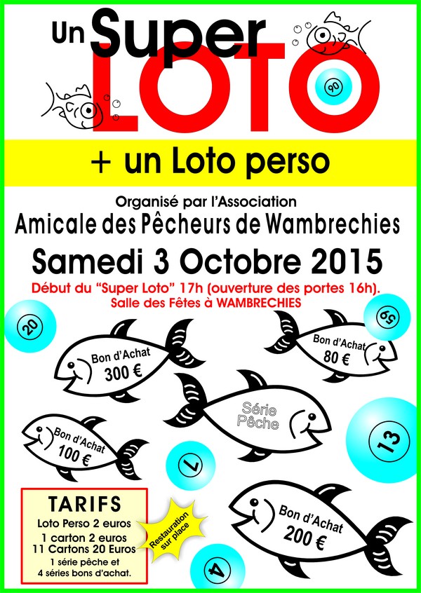 loto 3 Octobre 2015