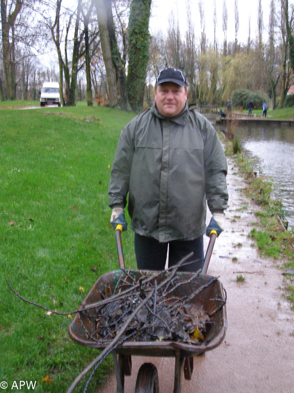 Nettoyage de l'étang, 2009