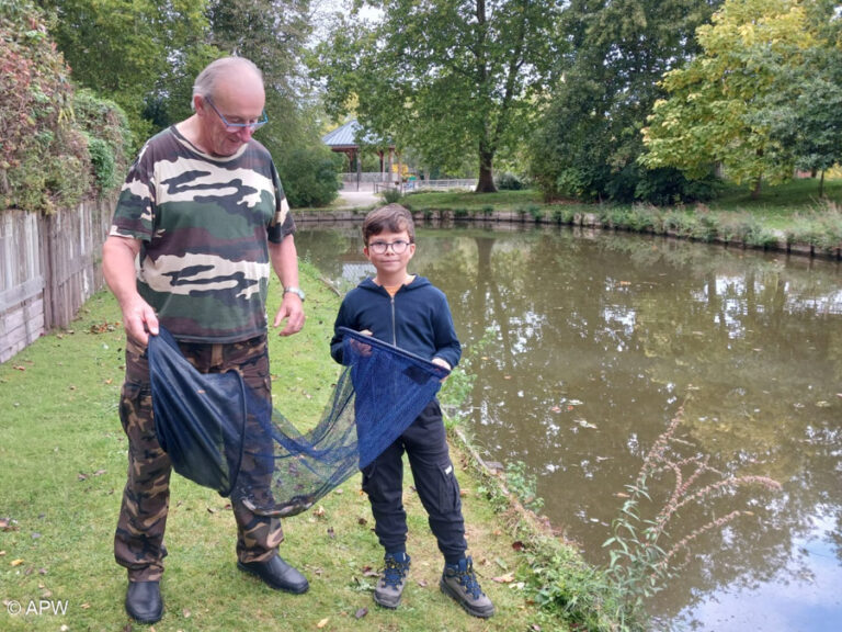 Après-midi sereine à l’école de pêche