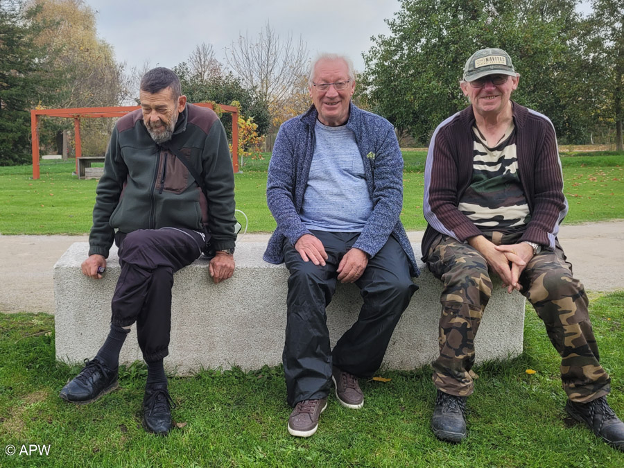 Pose des filets anti-cormorans, Nov.2025